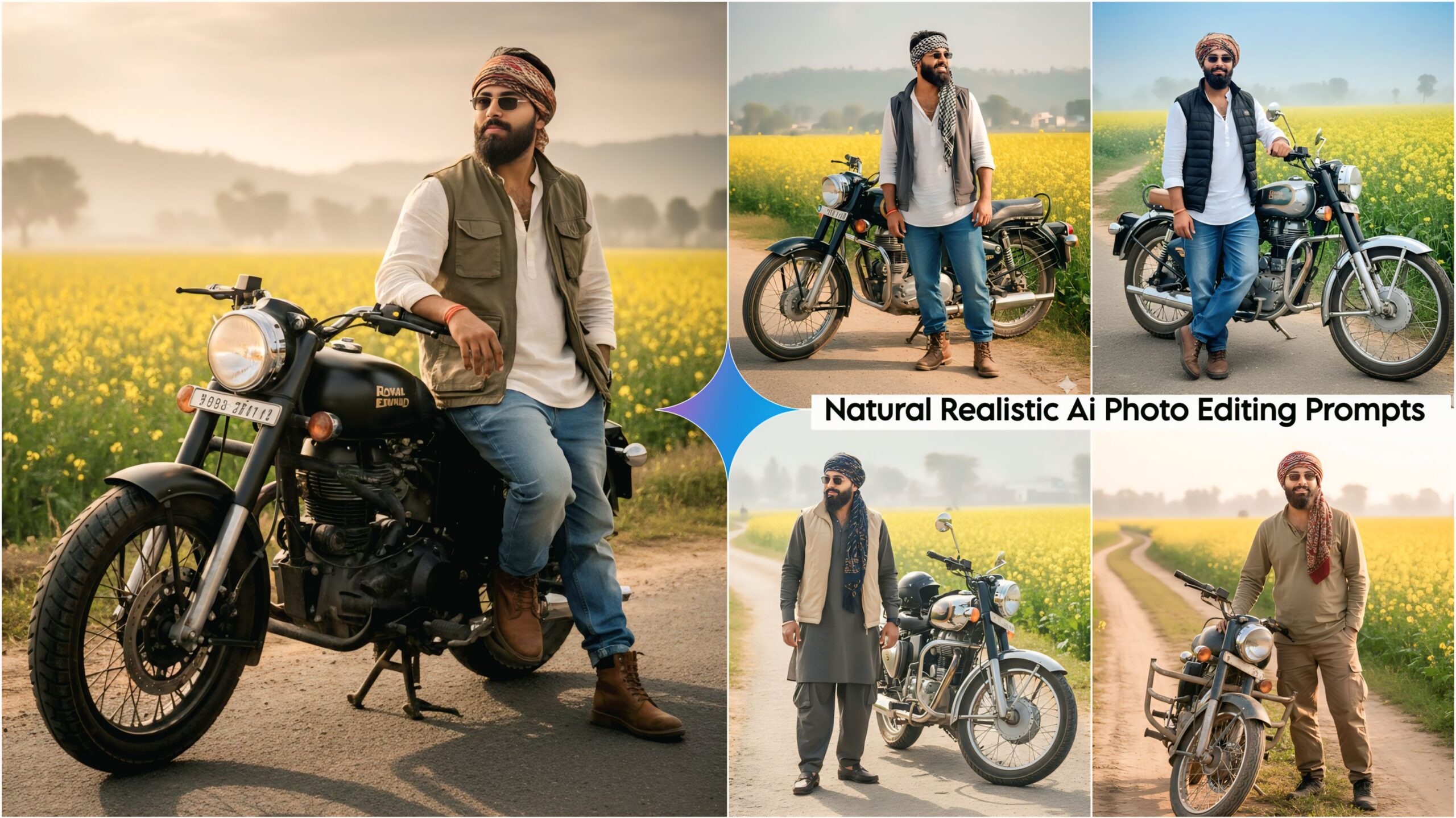 100% Natural Realistic Ai Photo Editing Prompts, Google Gemini Ai Prompts