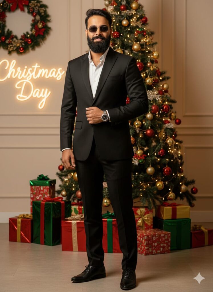 Christmas Ai Photo Editing Prompt 100% Face Match, Google Gemini ai Prompts