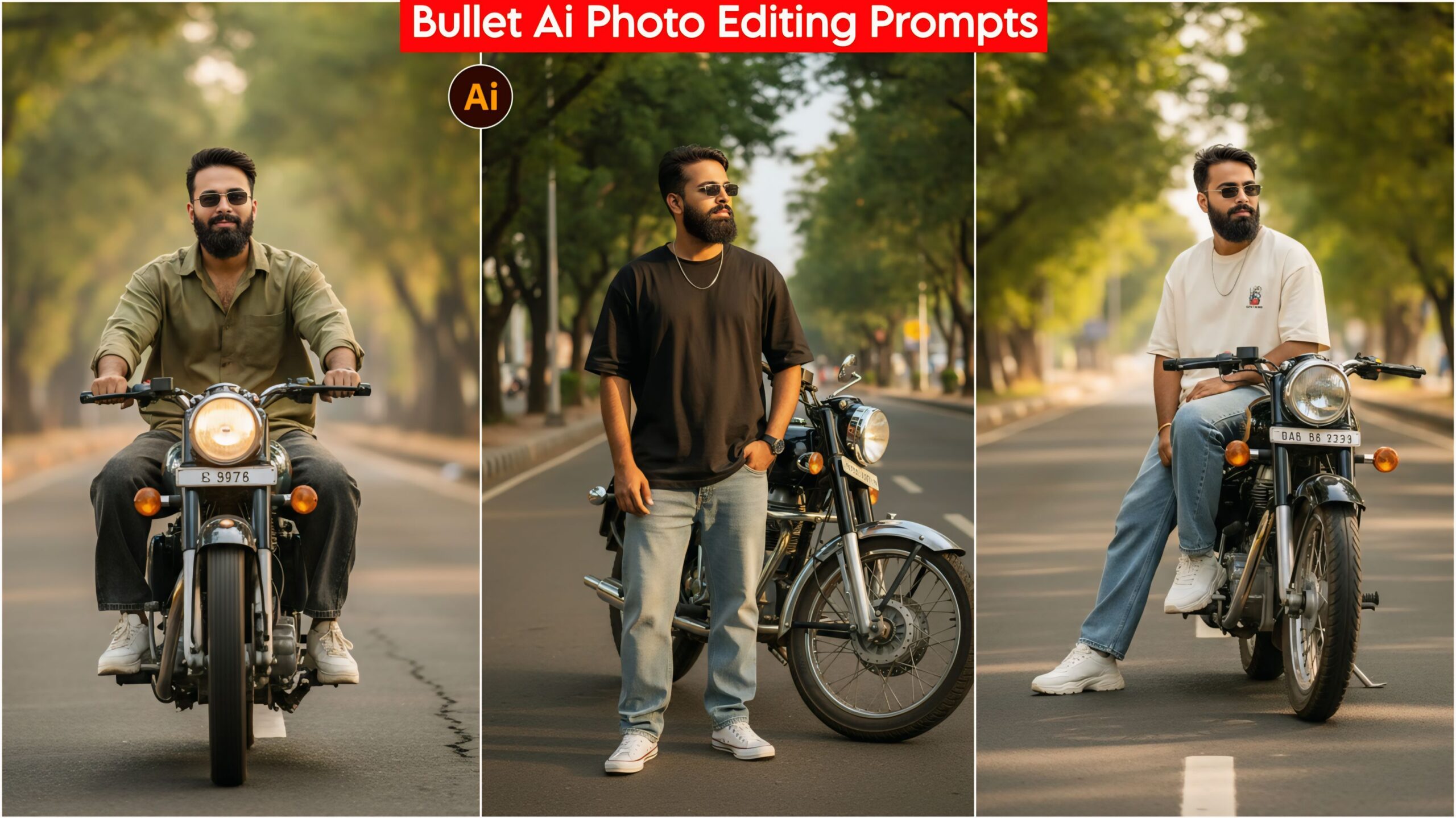 Google Gemini Bullet Ai Photo Editing Prompts, 100% Face Matching