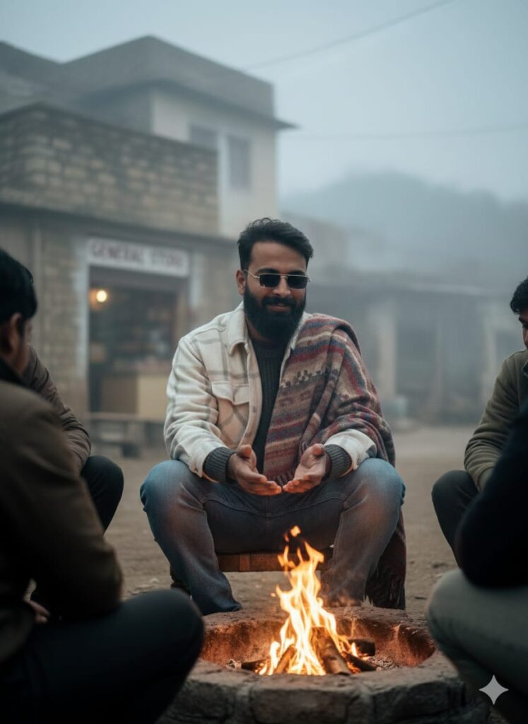 Google Gemini Winter Ai Photo Editing Prompt - 100% Face Matching