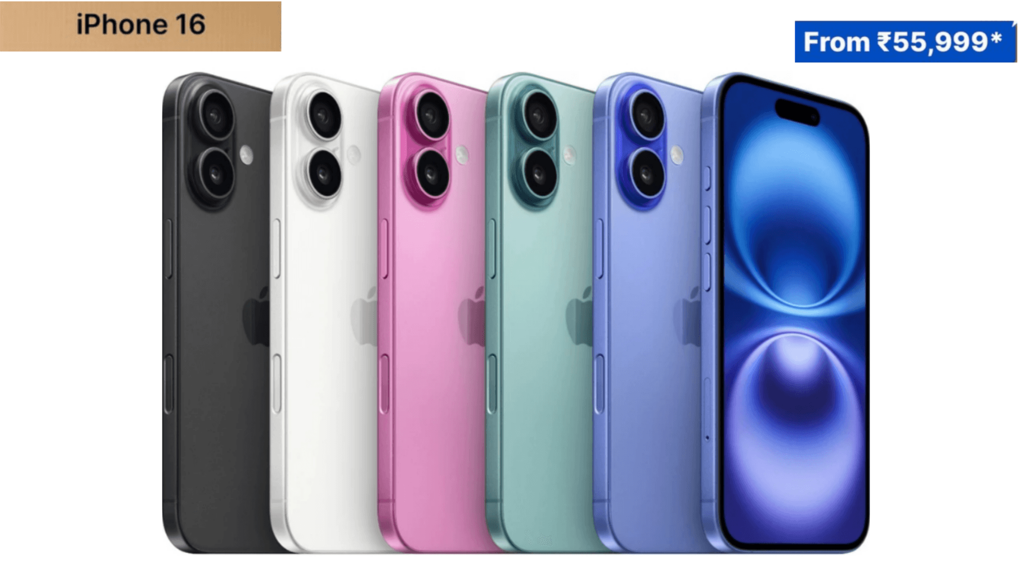 I Phone 16 only Rs 55,999 is available at such a low price