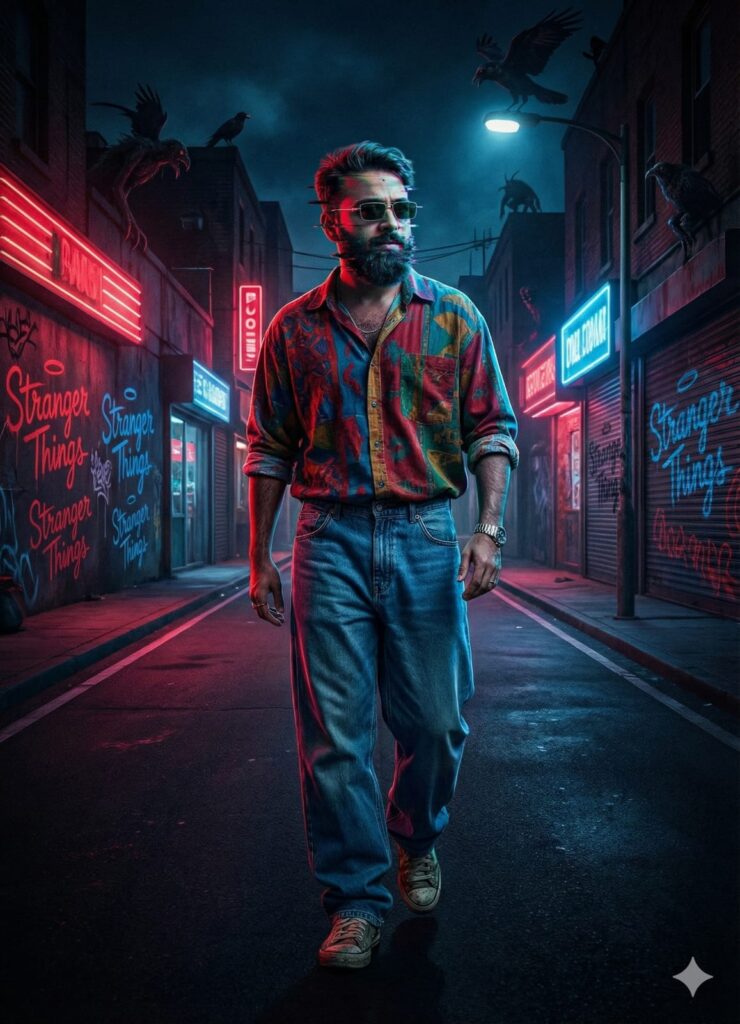 Google Gemini Create Stranger Things Ai Photo Editing, 100% Face Matching