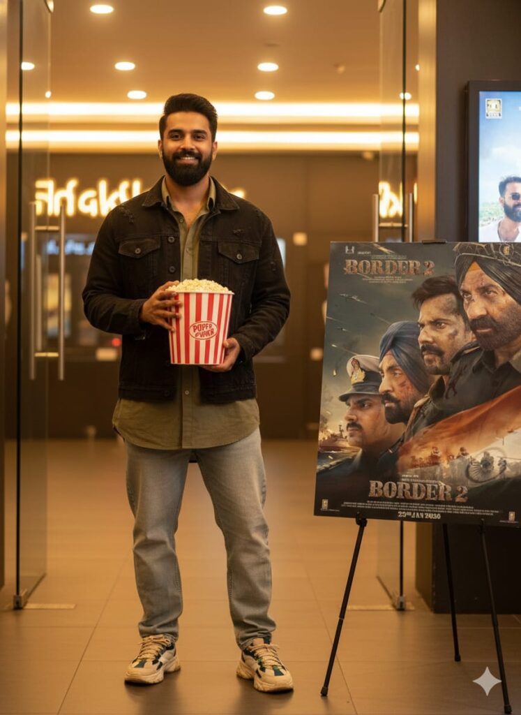 Google Gemini Border 2 Movie Poster Ai Photo Editing Prompts To Create Real Face Matching