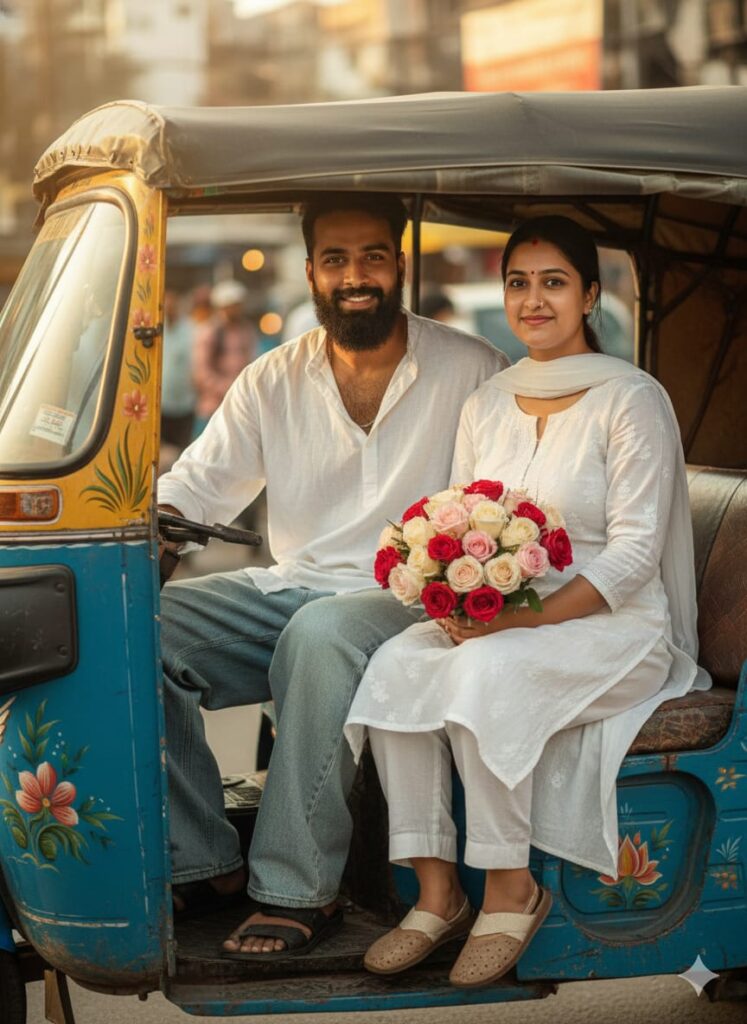 Google Gemini Cinematic Couple Ai Photo Editing Prompts - 100% Real Face