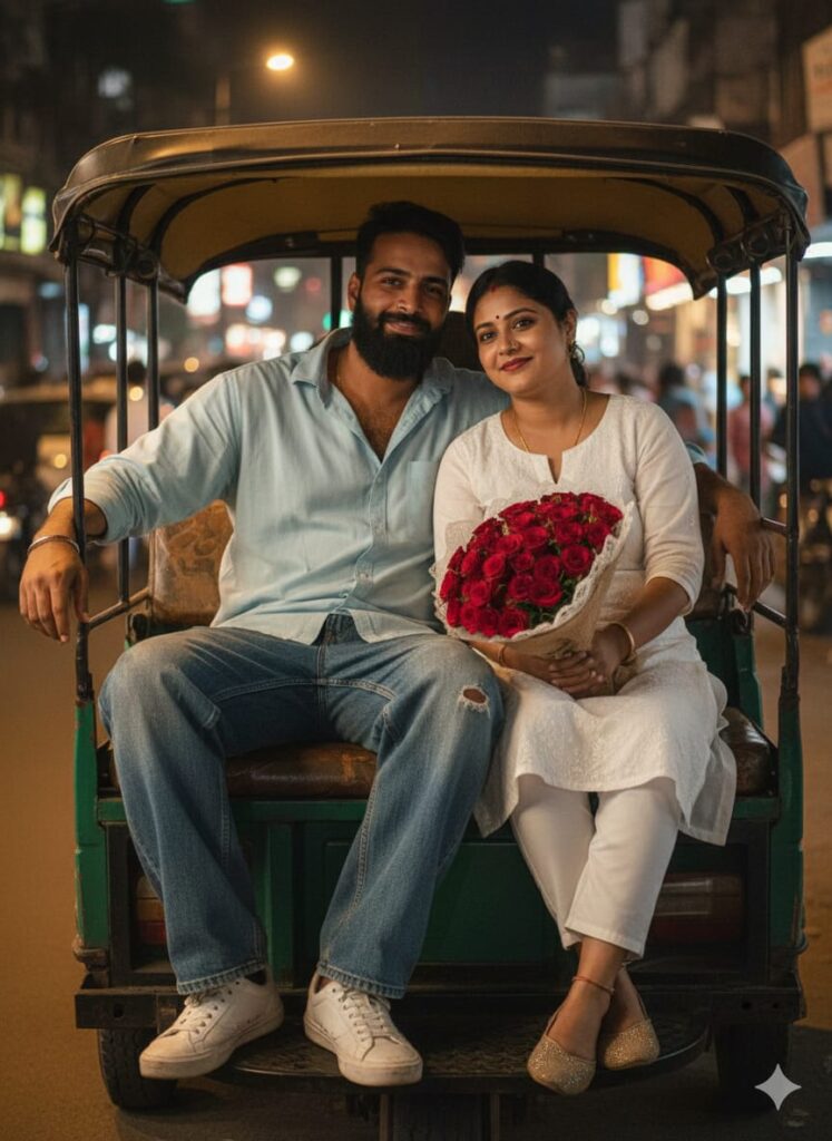 Google Gemini Cinematic Couple Ai Photo Editing Prompts - 100% Real Face