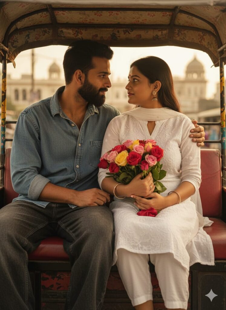 Google Gemini Cinematic Couple Ai Photo Editing Prompts - 100% Real Face