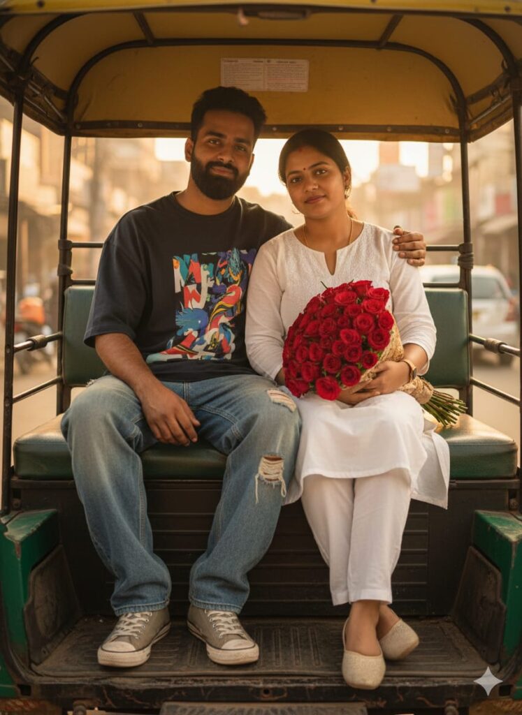 Google Gemini Cinematic Couple Ai Photo Editing Prompts - 100% Real Face