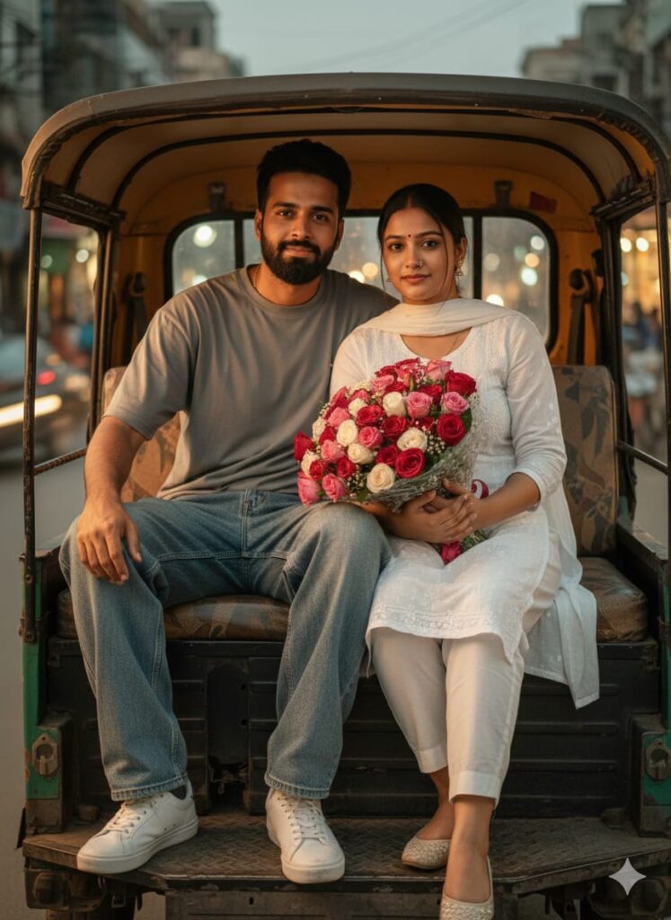 Google Gemini Cinematic Couple Ai Photo Editing Prompts - 100% Real Face