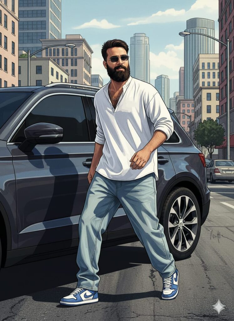 Google Gemini GTA 5 Ai Photo Editing Prompts 100% Face Matching