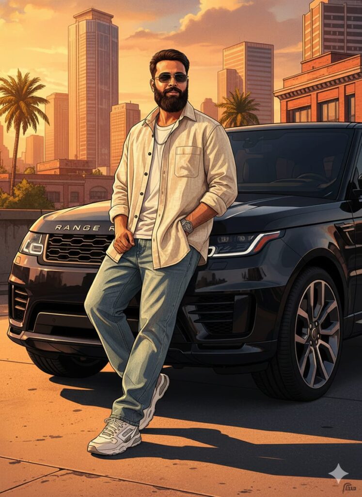 Google Gemini GTA 5 Ai Photo Editing Prompts 100% Face Matching