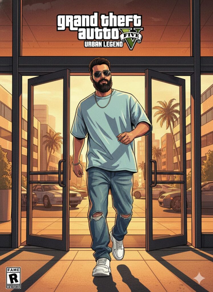 Google Gemini GTA 5 Ai Photo Editing Prompts 100% Face Matching