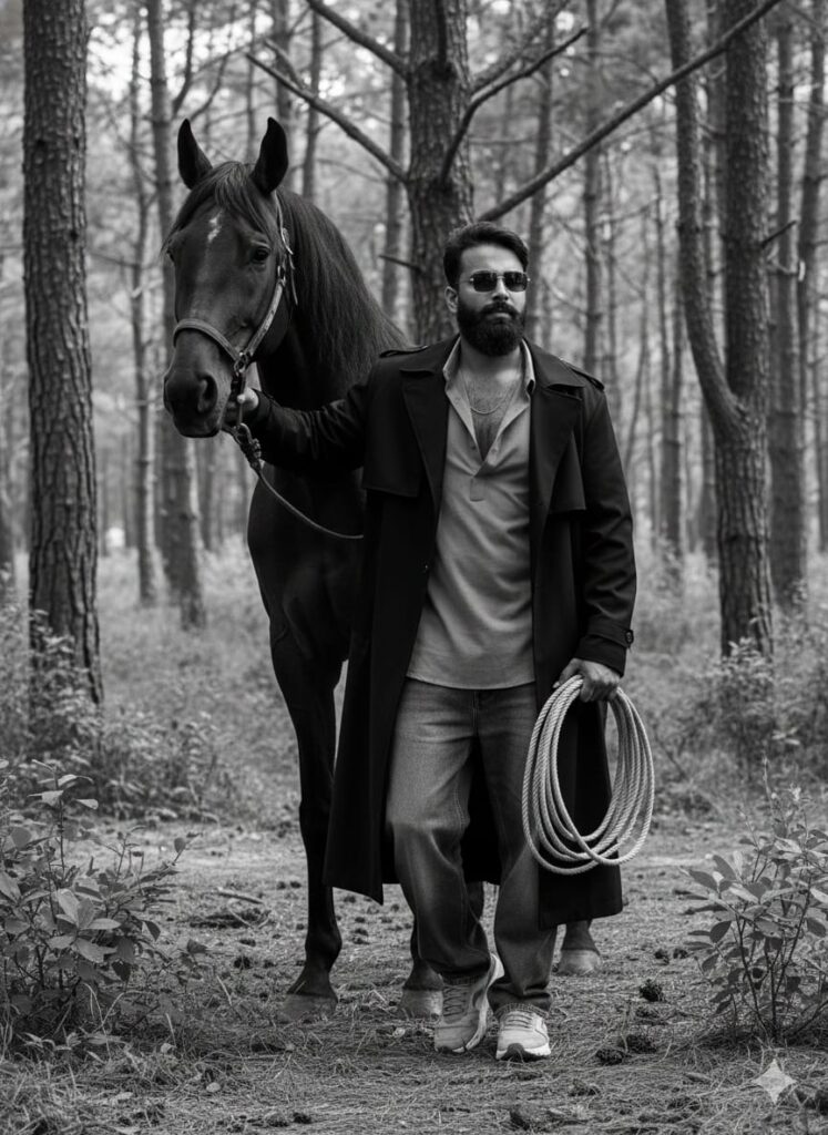 Google Gemini Horse Ai Photo Editing Black And White Prompt 2026