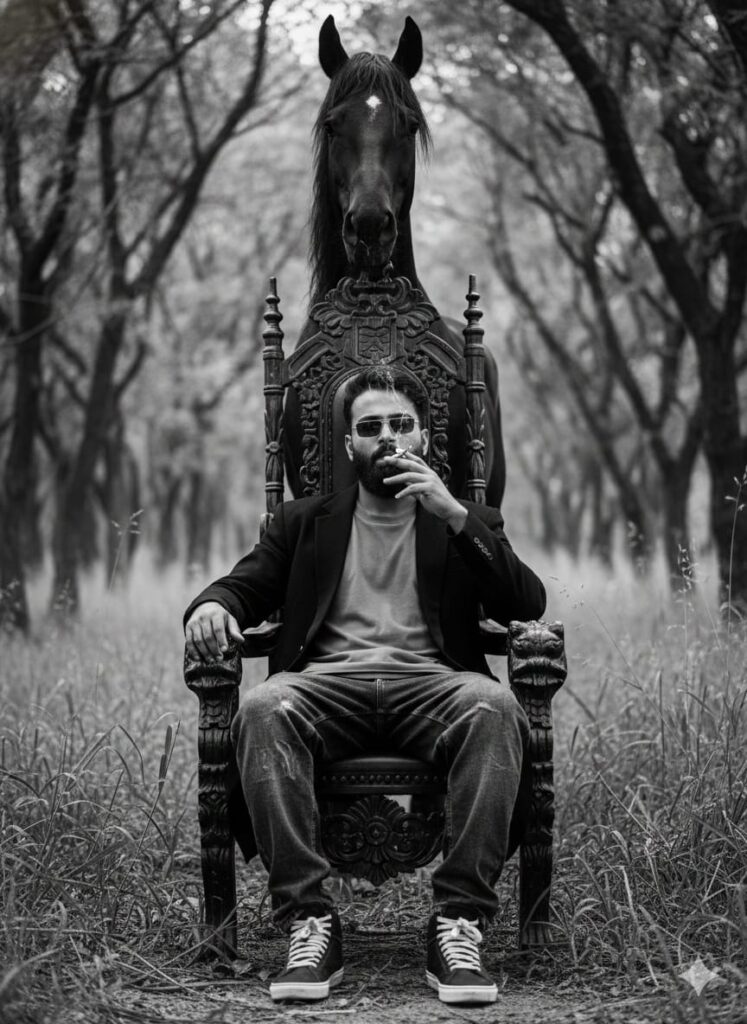 Google Gemini Horse Ai Photo Editing Black And White Prompt 2026