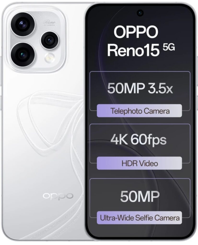Oppo Reno 15, the mobile phone that looks like an iPhone