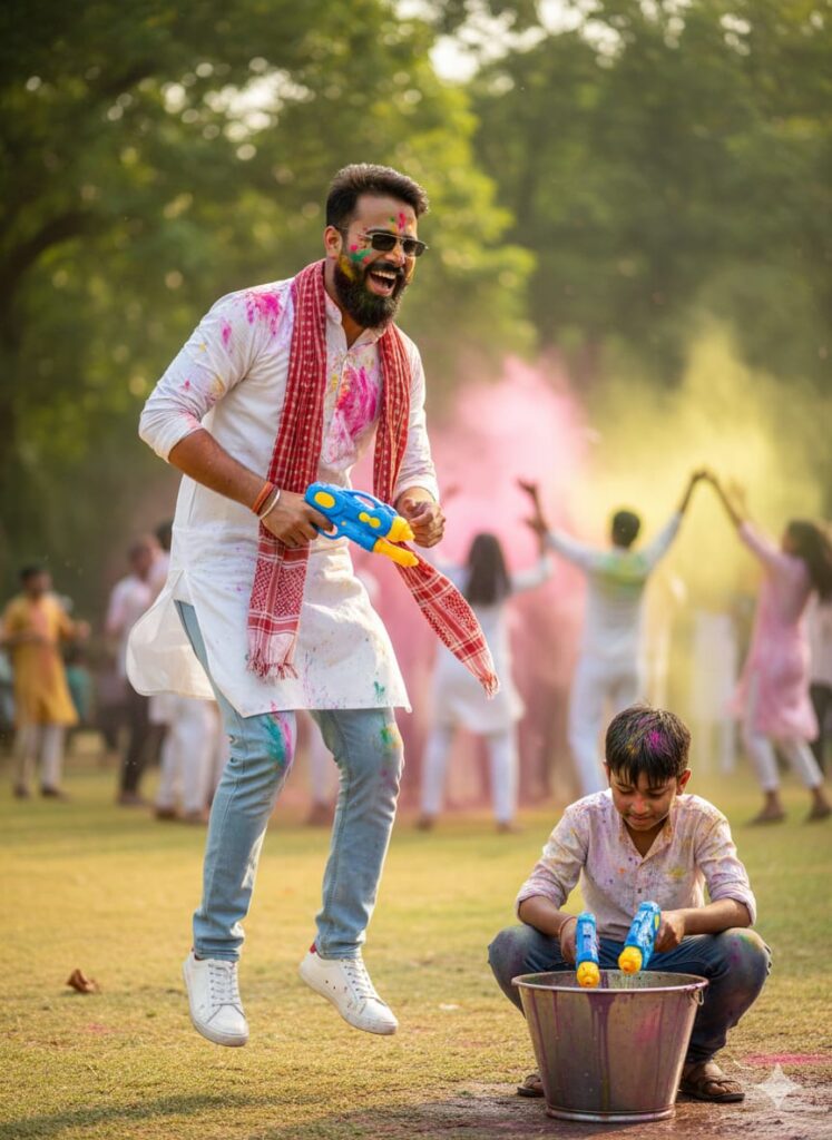 Happy Holi Ai Photo Editing Prompts 2026 | Google Gemini Holi Ai Prompts