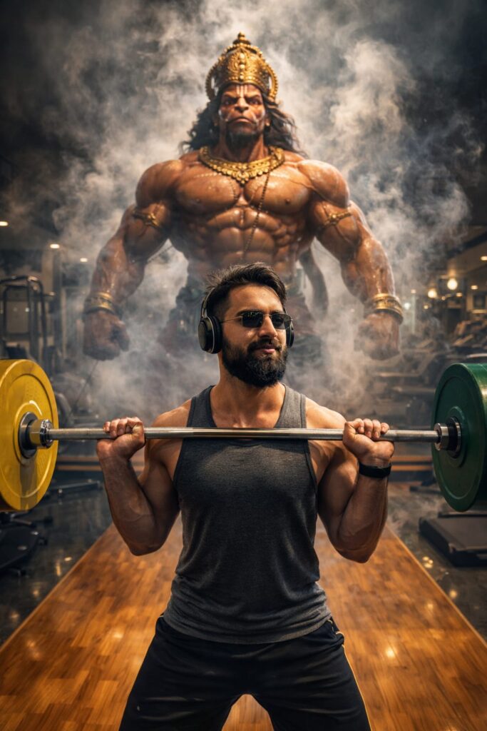 Instagram viral ChatGPT Hanuman Ji gym Ai photo editing prompts 2026