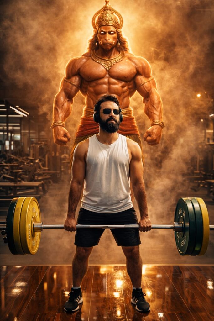 Instagram viral ChatGPT Hanuman Ji gym Ai photo editing prompts 2026