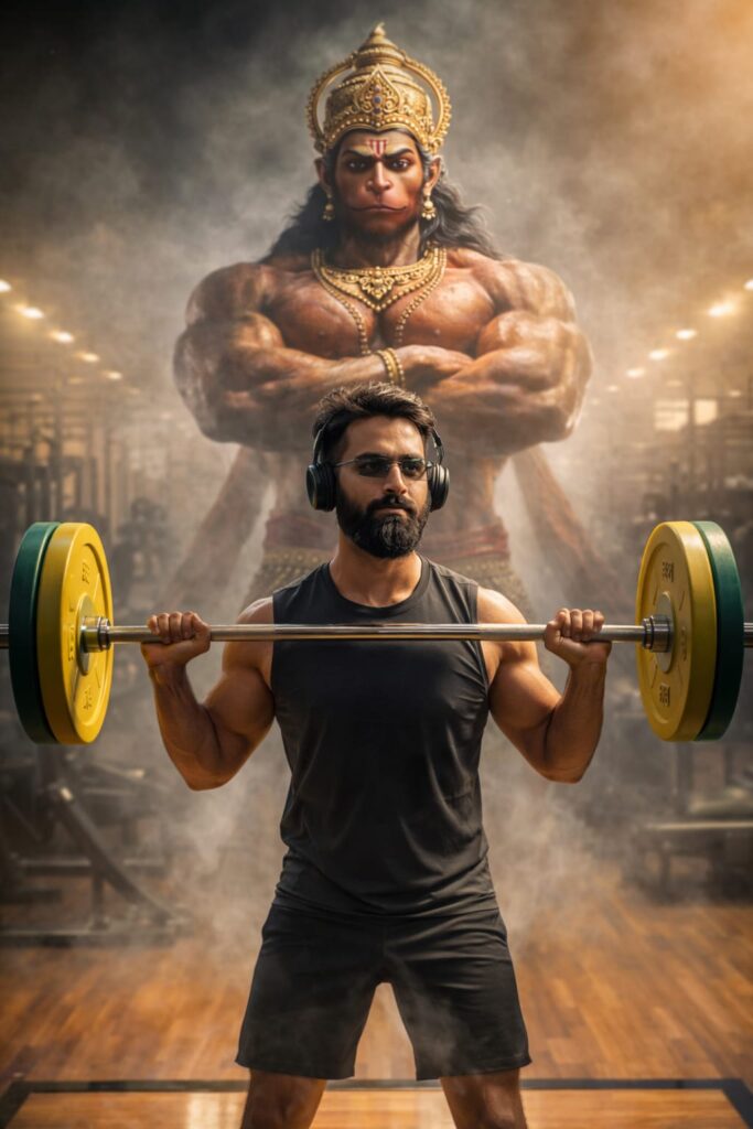 Instagram viral ChatGPT Hanuman Ji gym Ai photo editing prompts 2026