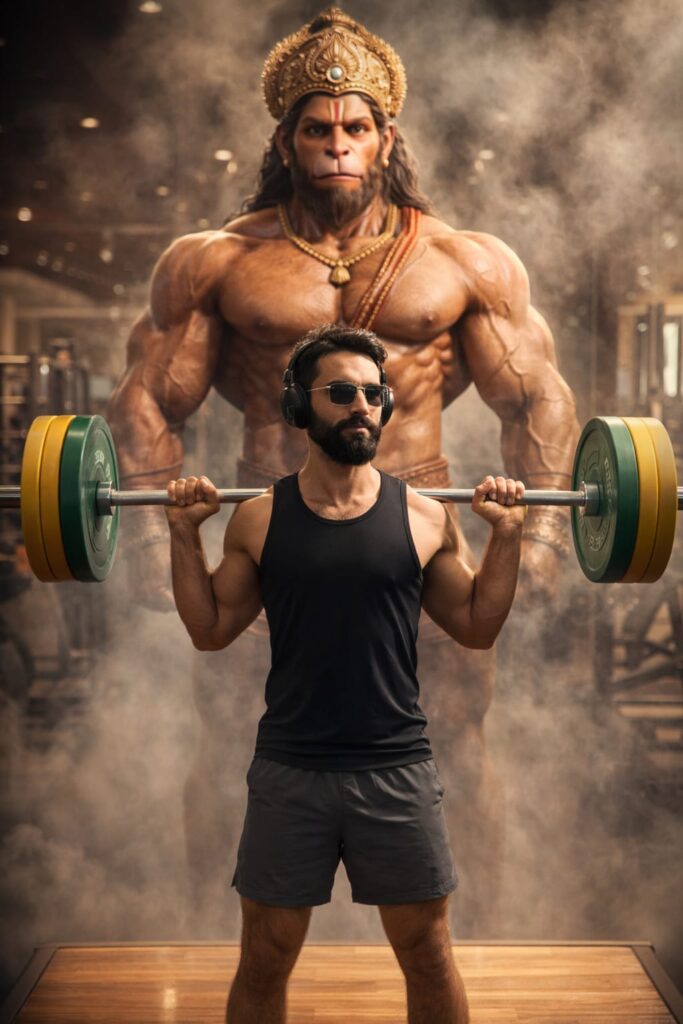 Instagram viral ChatGPT Hanuman Ji gym Ai photo editing prompts 2026