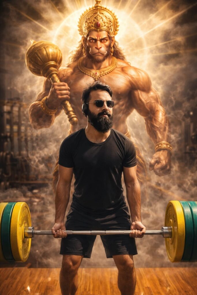 Instagram viral ChatGPT Hanuman Ji gym Ai photo editing prompts 2026