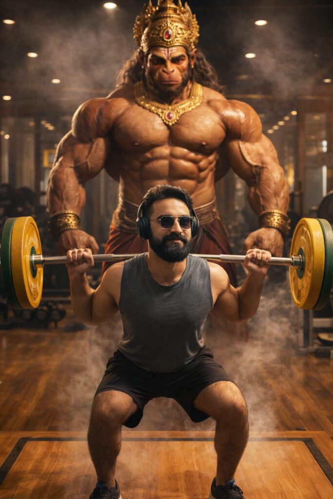 Instagram viral ChatGPT Hanuman Ji gym Ai photo editing prompts 2026