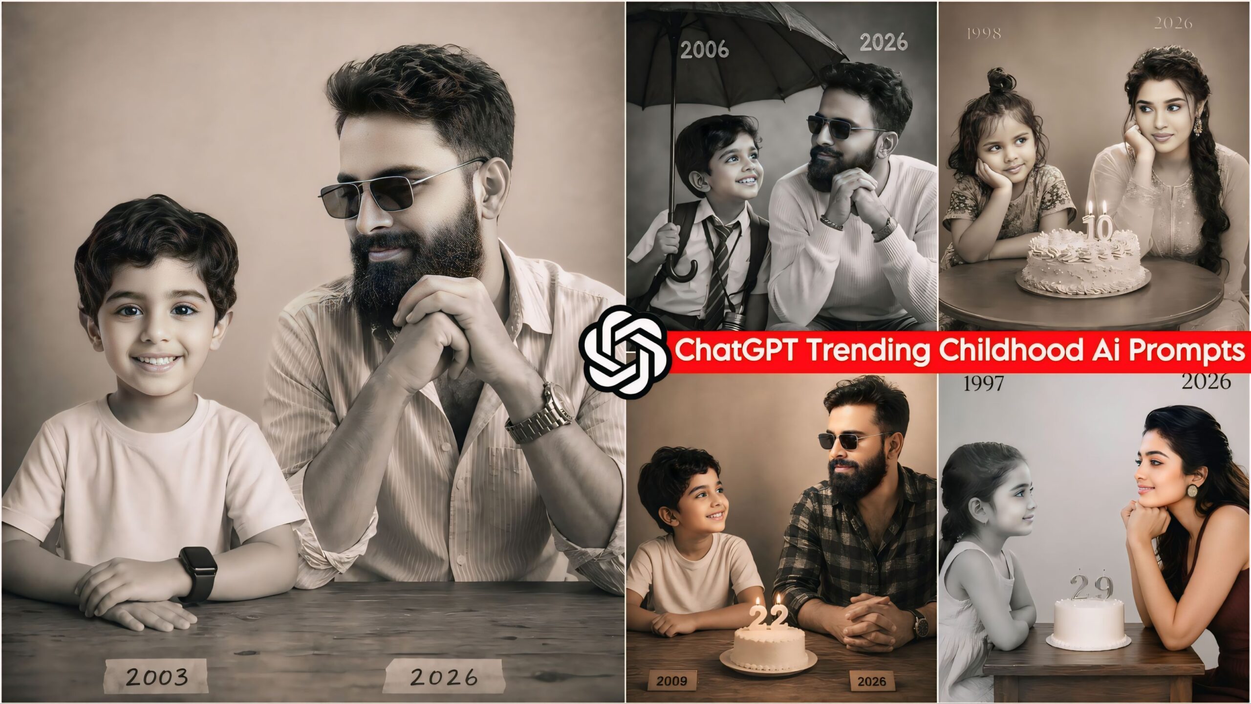 ChatGPT Trending Childhood Ai Photo Editing Prompts
