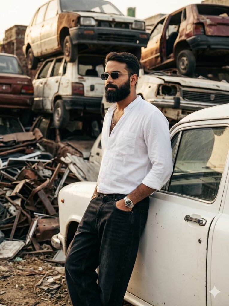 Google Gemini Vintage Junkyard Ai Photo Editing Prompts