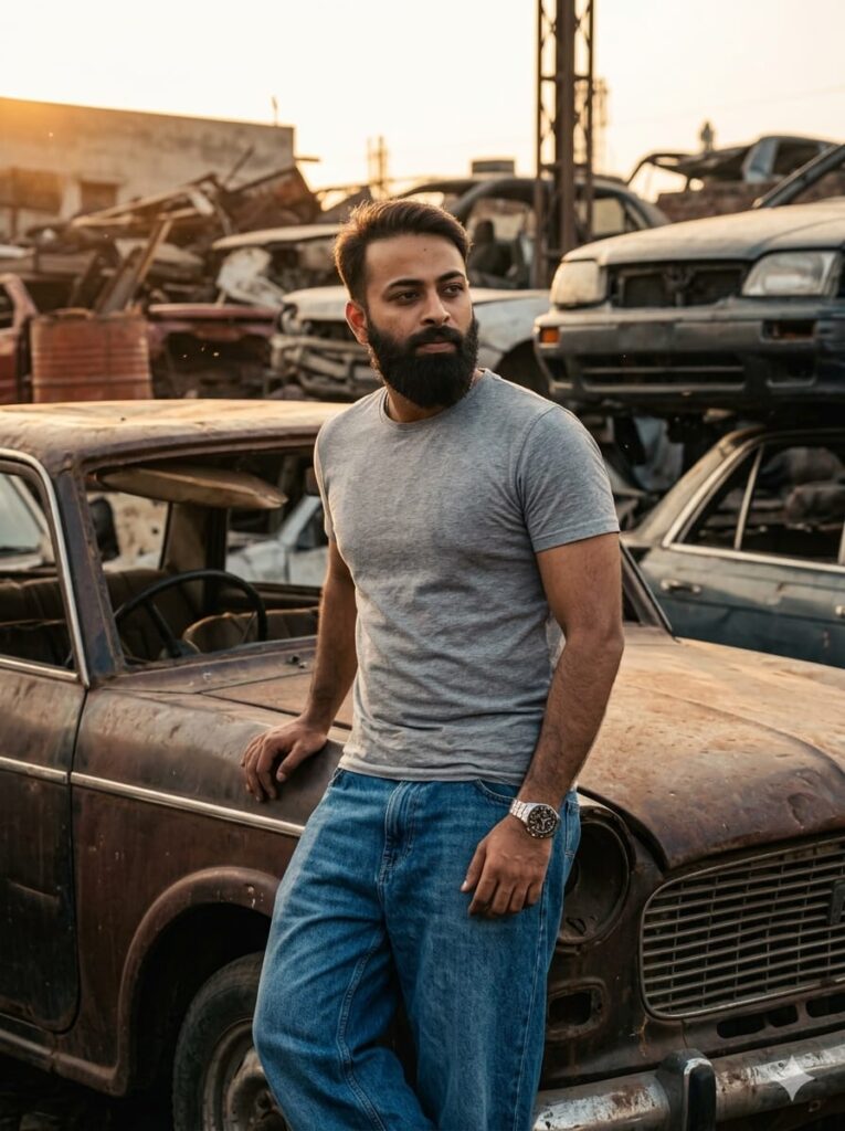 Google Gemini Vintage Junkyard Ai Photo Editing Prompts