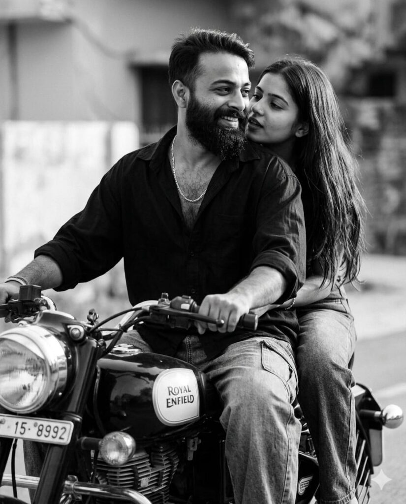 Black And White Rider Aesthetic Dark Photo Editing - Top 10 Google Gemini AI Prompts 9 Black And White Rider Aesthetic Dark Photo Editing - Top 10 Google Gemini AI Prompts