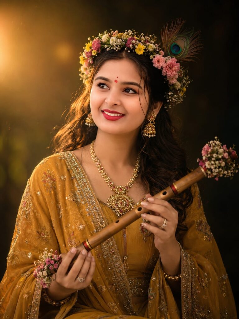 ChatGPT Radha Rani Ai Photo Editing Prompts Real And Natural