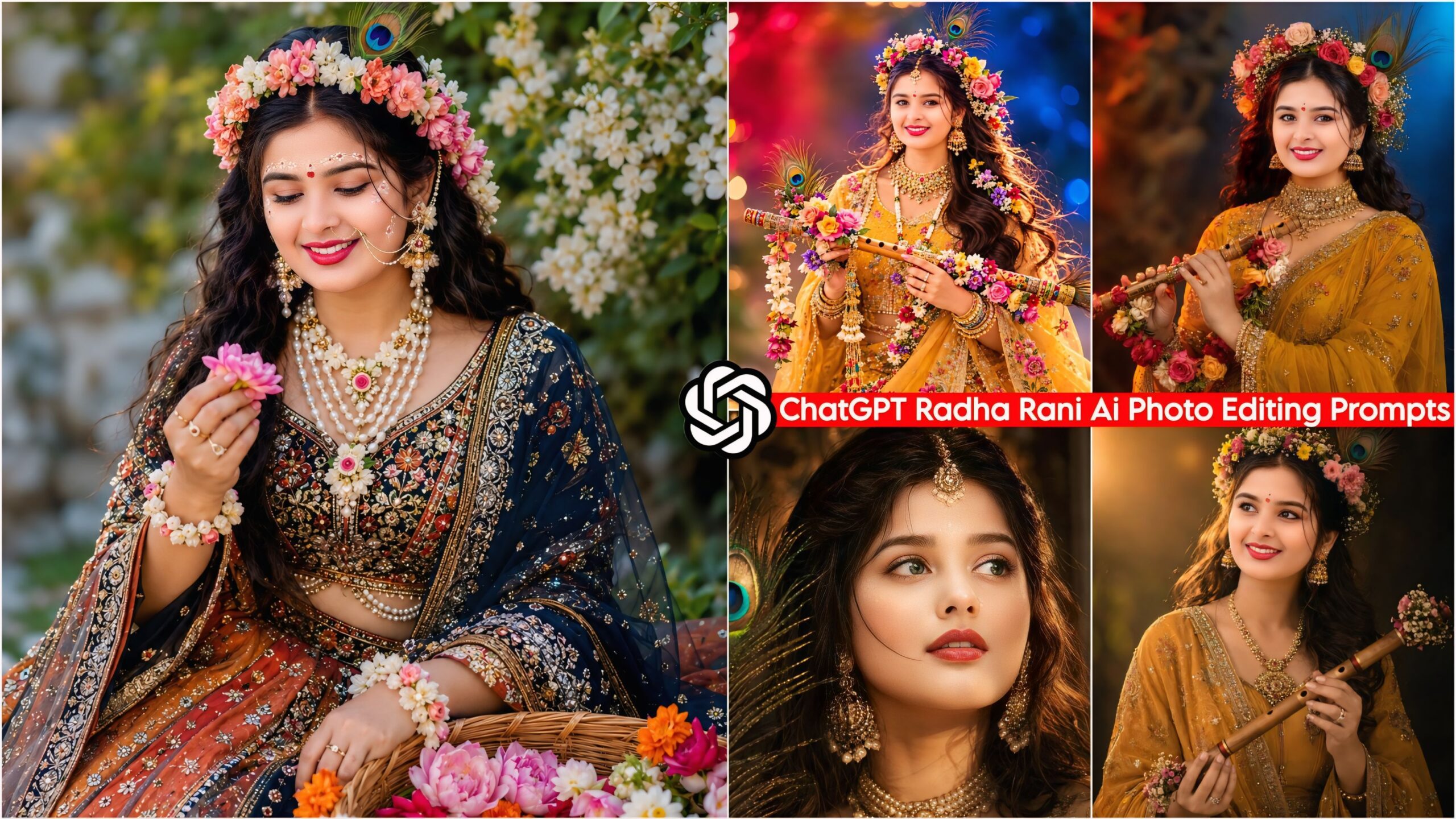 ChatGPT Radha Rani Ai Photo Editing Prompts Real And Natural