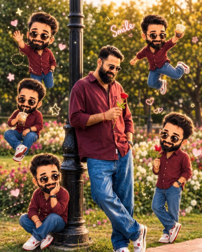 ChatGPT Stunning Style Ai Photo Editing Prompts - Chibi Cartoon Style