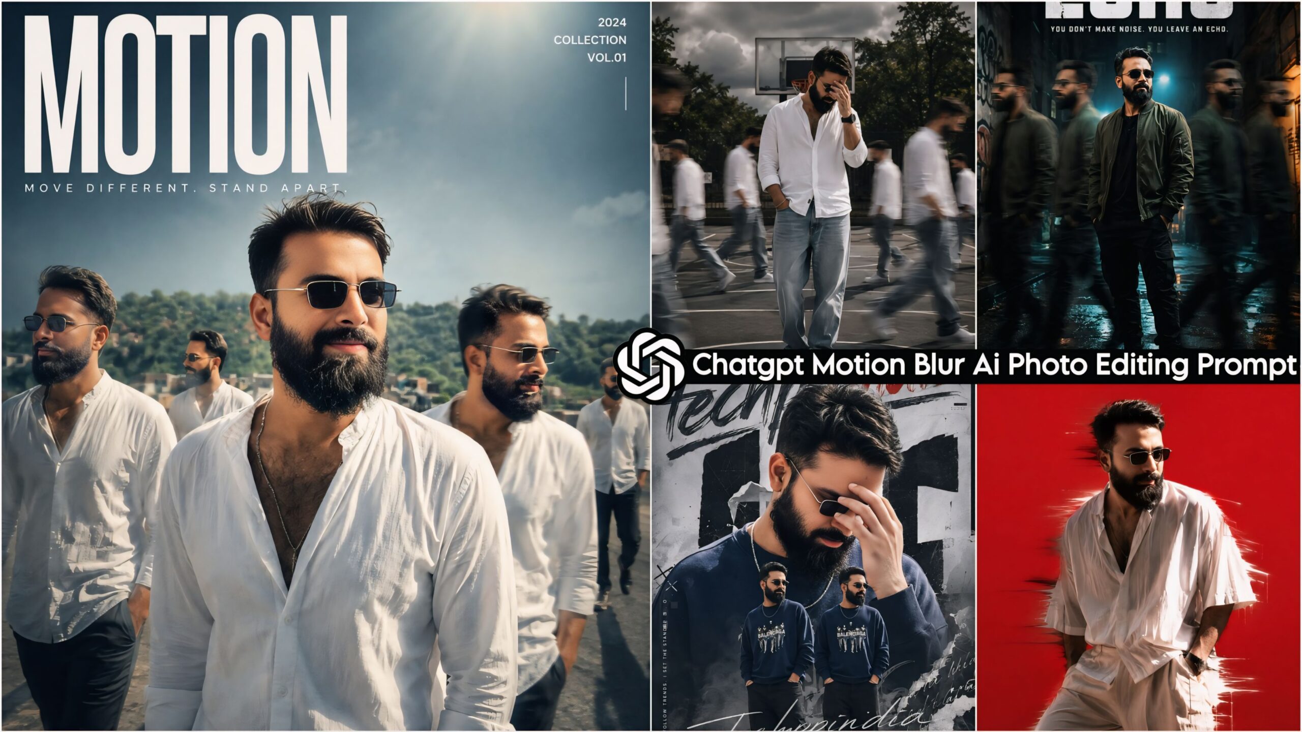 Chatgpt Motion Blur Ai Photo Editing Prompt - Viral Ai Photo Editing