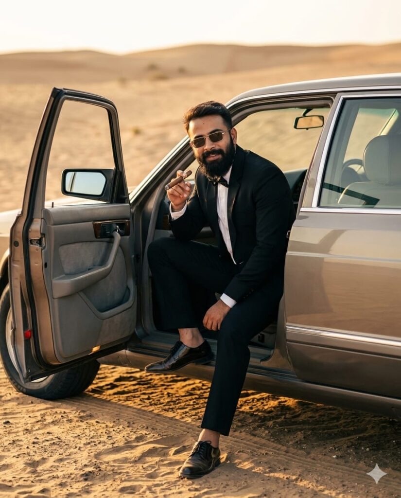 Luxury Lifestyle Cinematic Portrait Ai Photo Editing - Google Gemini Ai Prompts