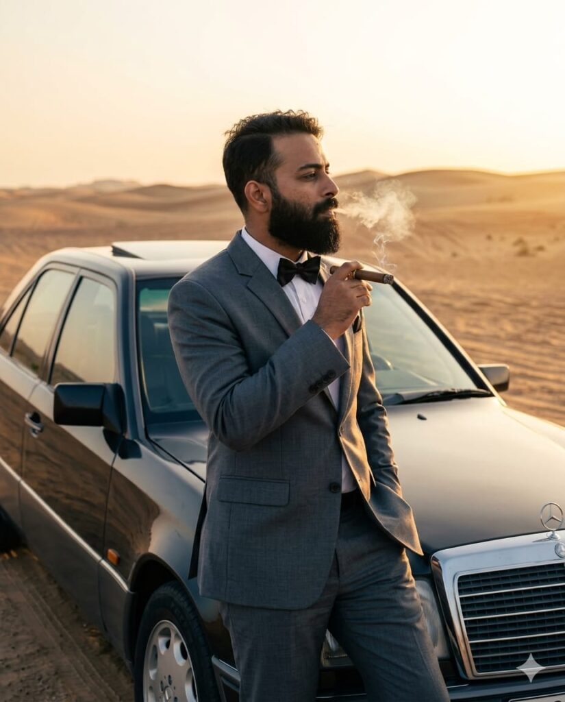 Luxury Lifestyle Cinematic Portrait Ai Photo Editing - Google Gemini Ai Prompts
