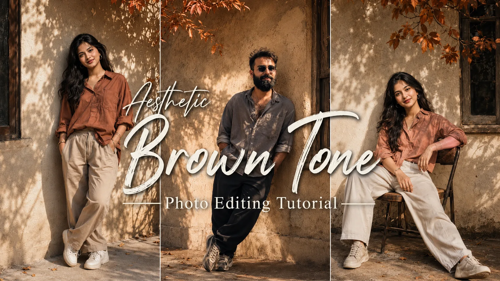 Aesthetic Brown Tone Photo Editing Tutorial Trending ChatGPT Ai Prompts