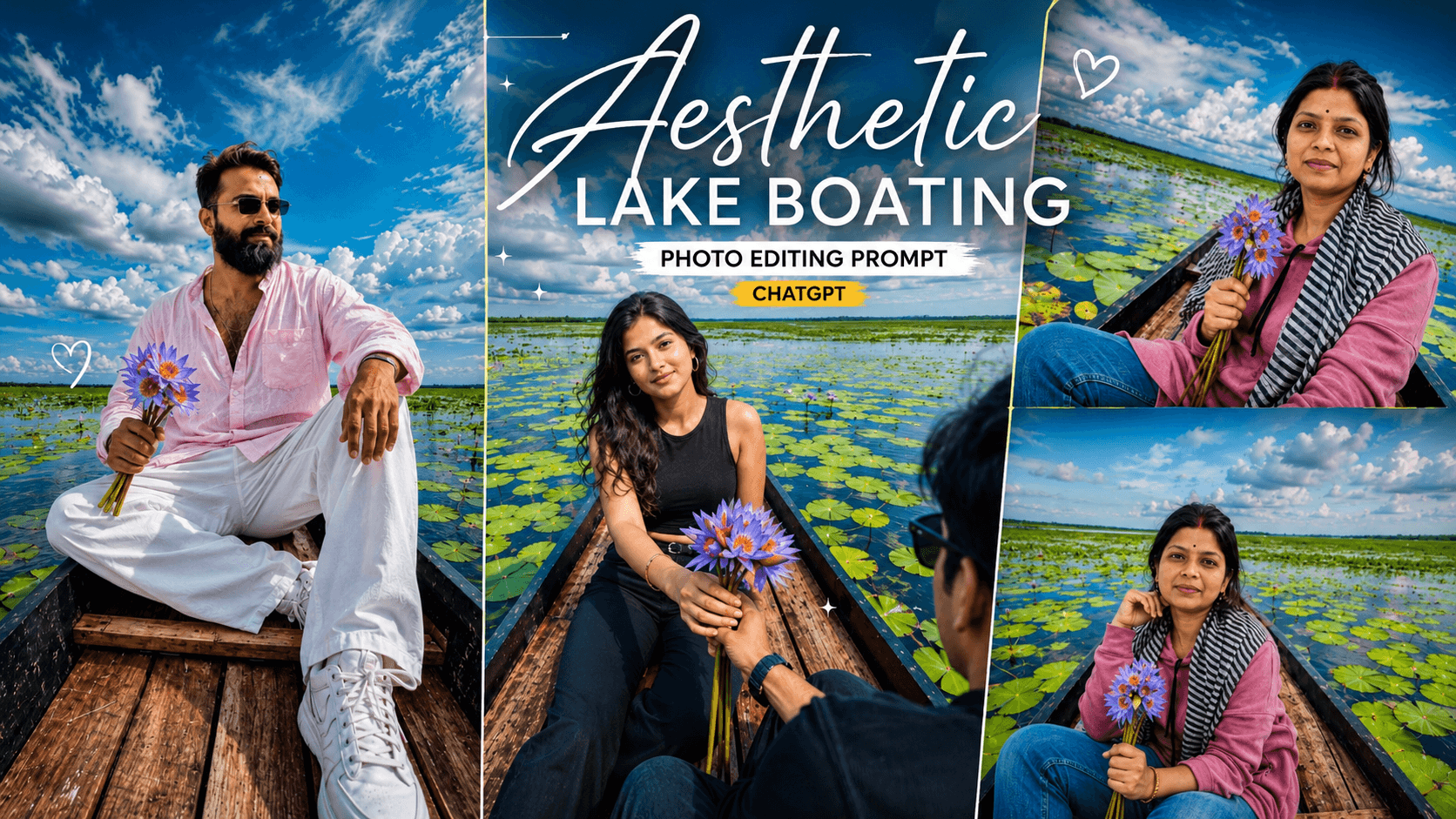 Aesthetic Lake Boating Photo Editing Prompt ChatGPT 1 Aesthetic Lake Boating Photo Editing Prompt ChatGPT