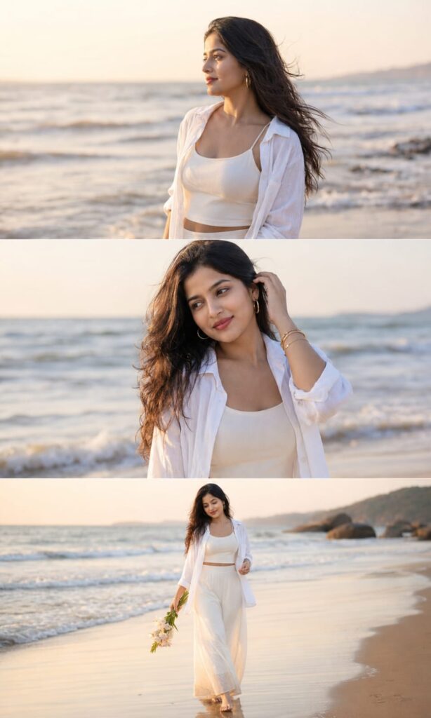 Cinematic Beach College Ai Photo Editing Prompt | ChatGPT AI Prompts