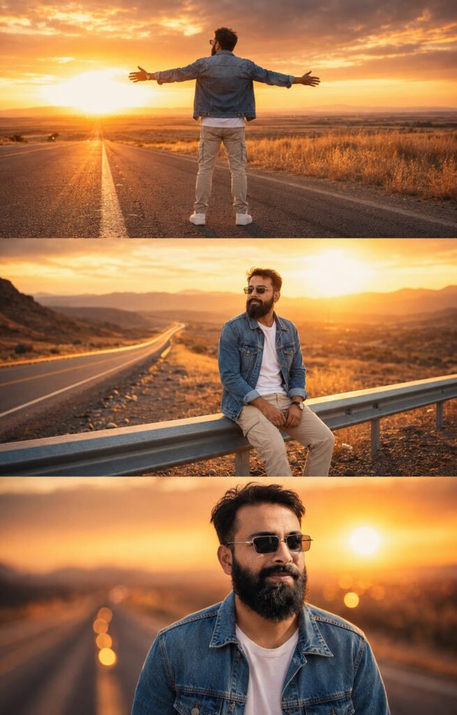 Cinematic Beach College Ai Photo Editing Prompt | ChatGPT AI Prompts