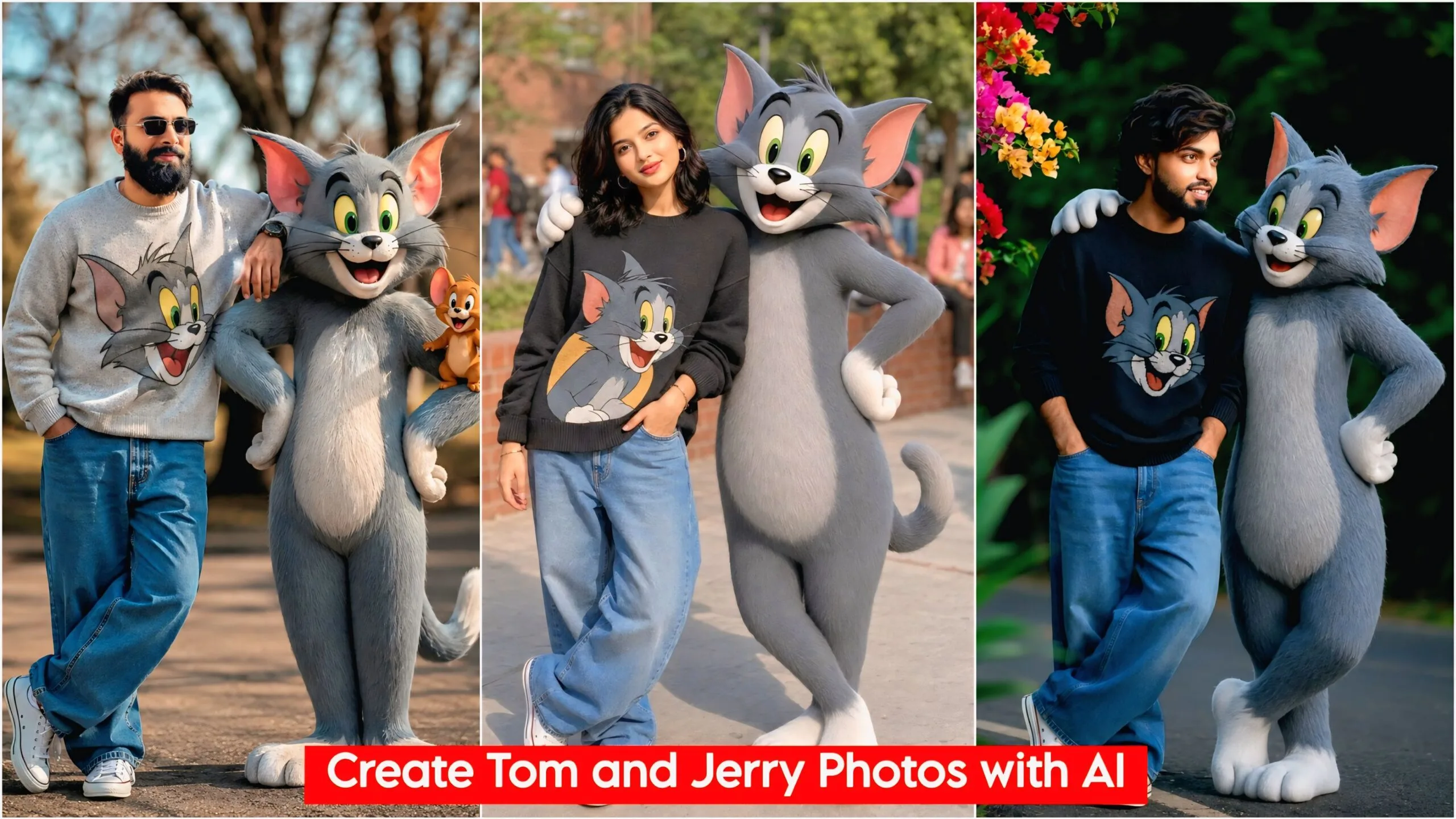 Create Tom and Jerry Photos with AI Viral Tom and Jerry AI Photo Editing Prompt