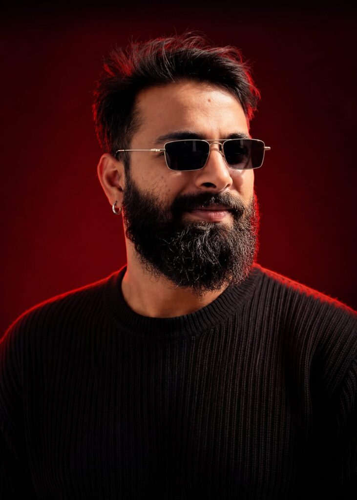 Luxury Red Background Ai Photo Editing Prompts