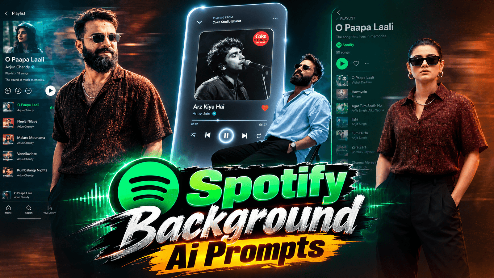 Spotify Background Ai Photo Editing Prompts