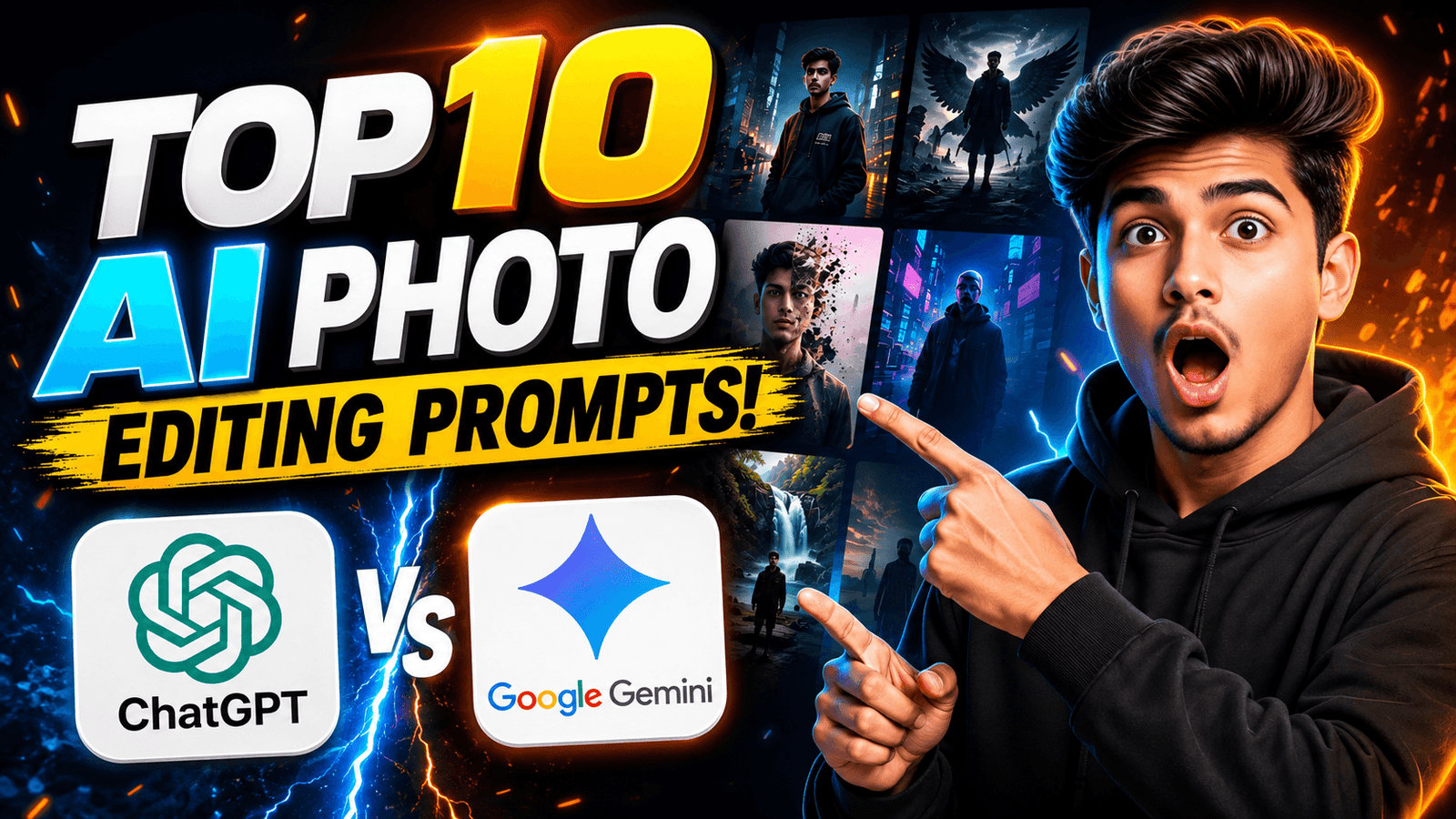 Top 10 AI Photo Editing Prompts That Create Stunning Images in Seconds