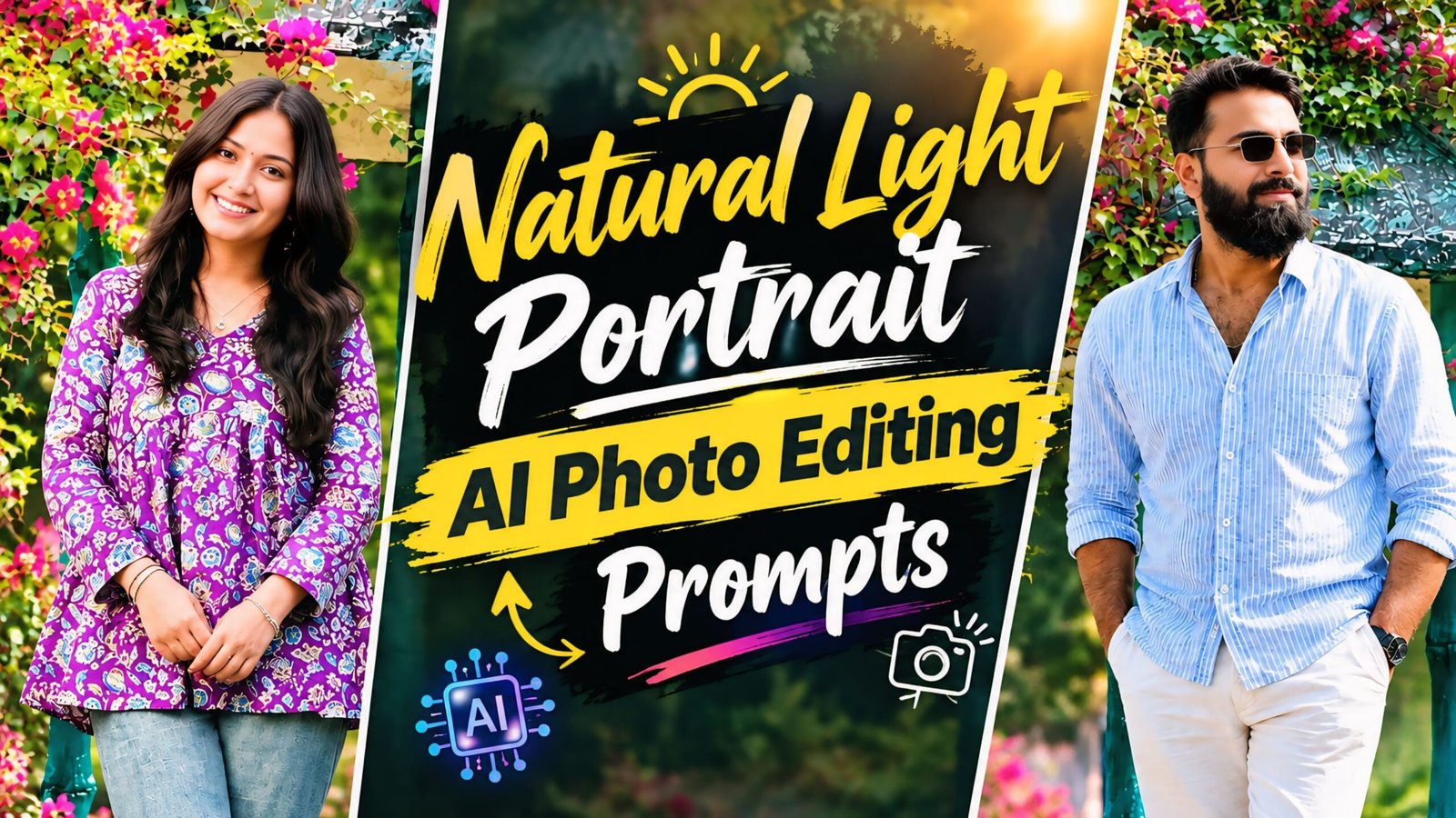 Viral Anime FlashLight Al Photo Editing Prompt