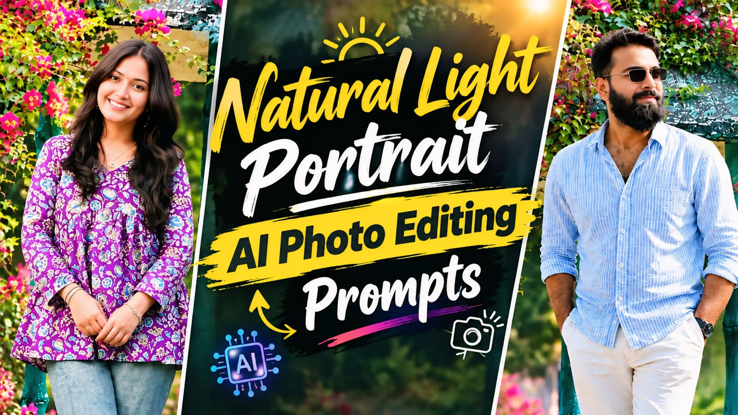 Viral Anime FlashLight Al Photo Editing Prompt